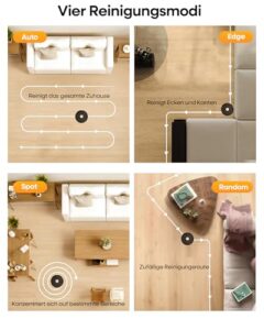 Uninell UR1 Saugroboter mit Wischfunktion