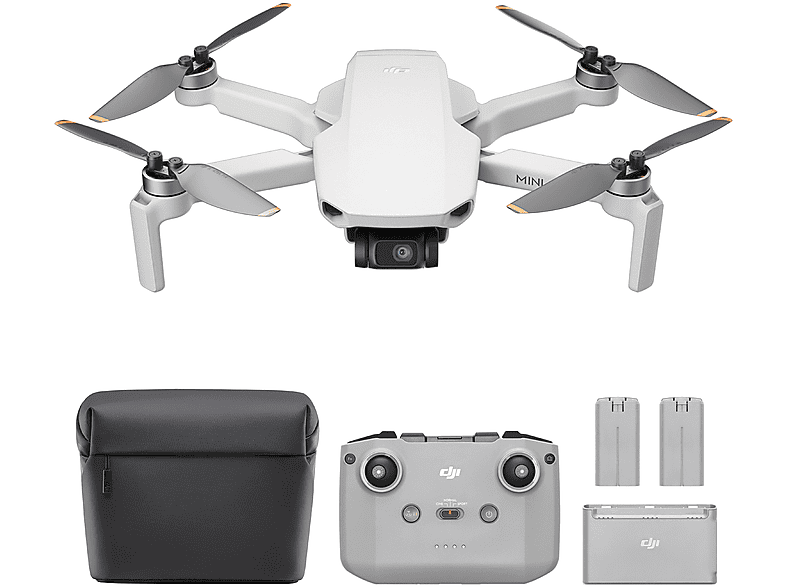 DJI Mini 4K Fly More Combo Mini-Kameradrohne, Grau