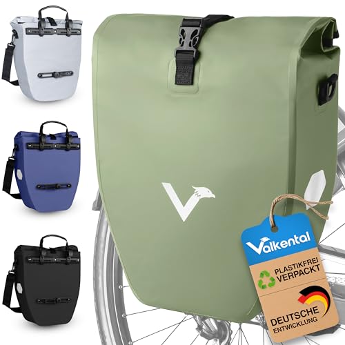 Valkental - Wasserdichte Gepäckträgertasche 20L