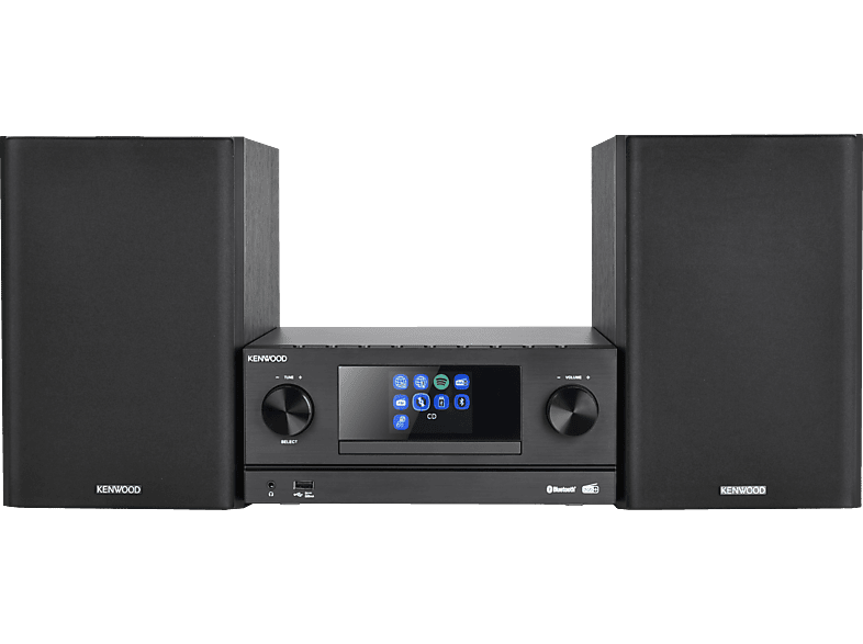 KENWOOD M-9000S-B Smart Micro Hi-Fi System (Schwarz)