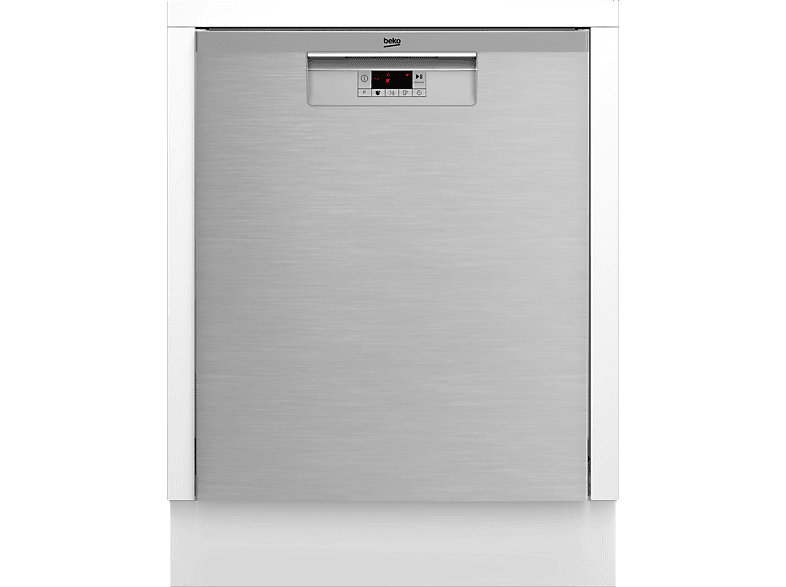 BEKO BDUN16450X Geschirrspüler (unterbaufähig, 598 mm breit, 42 dB (A), B)