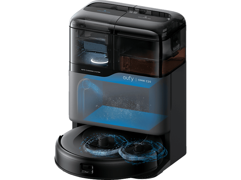 EUFY C20 Saug-/Wischroboter mit vollautomatischer Station