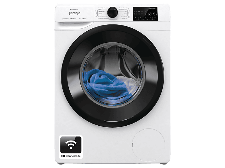 GORENJE WPNEI 74SA1TS Waschmaschine (7 kg, 1400 U/Min., A)