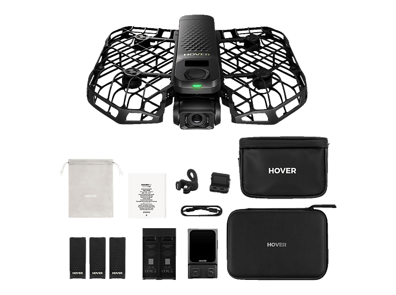 HOVERAIR X1 PROMAX Ultimate Cycling Kit Drohne, Schwarz