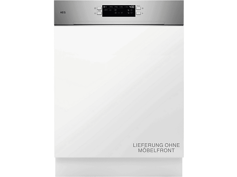 AEG GT620B2SCM 6000 Geschirrspüler (teilintegrierbar, 596 mm breit, 44 dB (A), B)