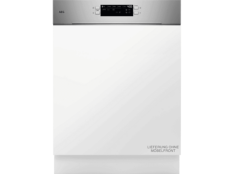AEG GT620C2SCM 6000 Geschirrspüler (teilintegrierbar, 596 mm breit, 44 dB (A), C)