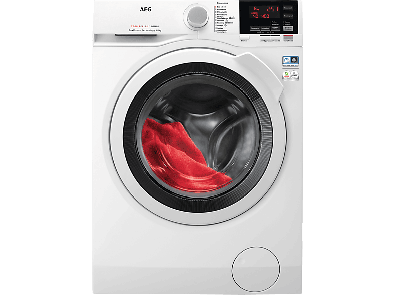 AEG L7WBA60680 Serie 7000 mit DualSense Trommelsteuerung Waschtrockner (8 kg / 5 kg, 1600 U/Min.)