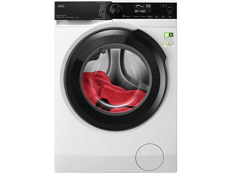 AEG LR8EG75480 8000 Waschmaschine (8 kg, 1400 U/Min., A, Ja)