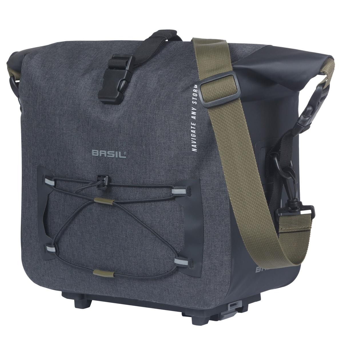 BASIL NAVIGATOR STORM Gepäckträgertasche MIK