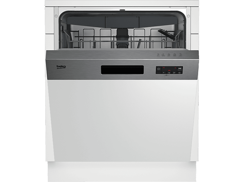 BEKO BDSN16450 Geschirrspüler (teilintegrierbar, 598 mm breit, 42 dB (A), B)
