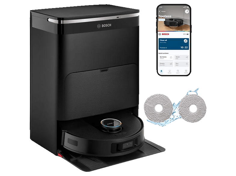 BOSCH BCRDW3BX Spotless Max Cam Saugroboter