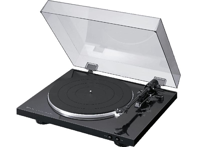 DENON DP-300F Vollautomatischer Plattenspieler Schwarz
