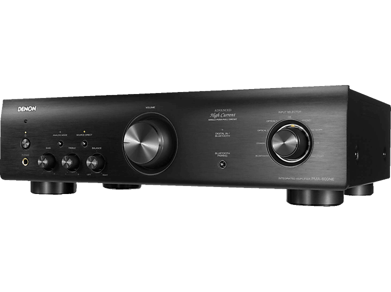 DENON PMA-600NE schwarz Vollverstärker (2Kanäle, 70 Wattpro Kanal, Schwarz)