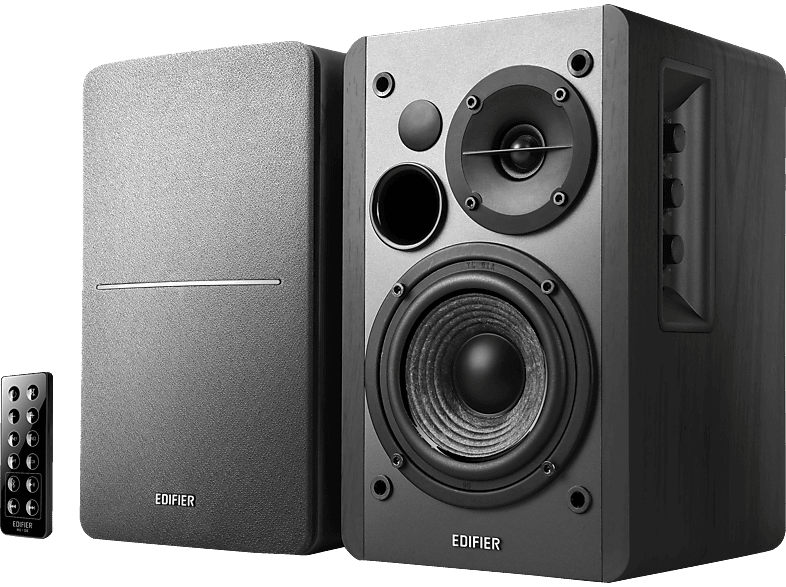 EDIFIER Studio R1280DB Aktives 2.0 Regallautsprechersystem, Schwarz