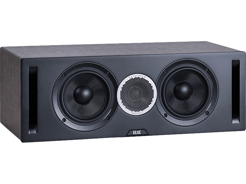 ELAC Debut Reference C5 HiFi Lautsprecher (Hochtöner: 1 x 25 mm Kalotte, Tieftöner: 2 130 Konus, Aramid-Faser verstärkt, Schwarz/Holz