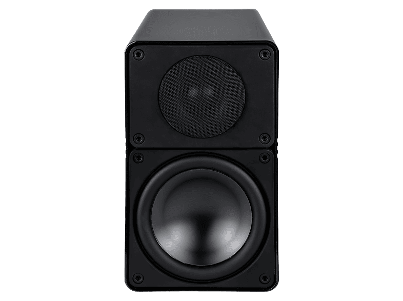 ELAC Elegant BS 305 Passive Lautsprecher (2-Wege passiv, Schwarz Lack Hochglanz