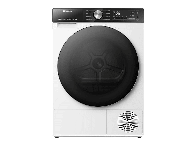 HISENSE DH5S102BW Wärmepumpentrockner (10 kg, Weiß)