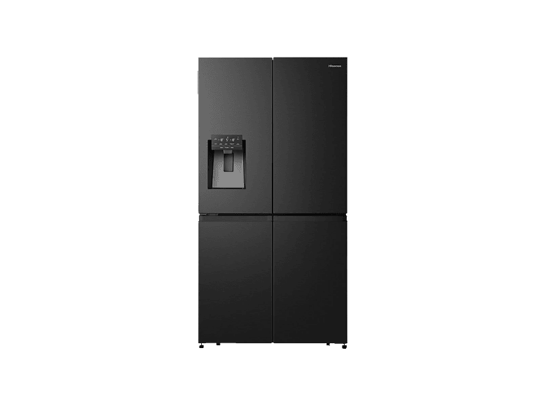 HISENSE RQ760N4SBFE Kühlgefrierkombination (584 l, E, 1785 mm hoch, Schwarz)