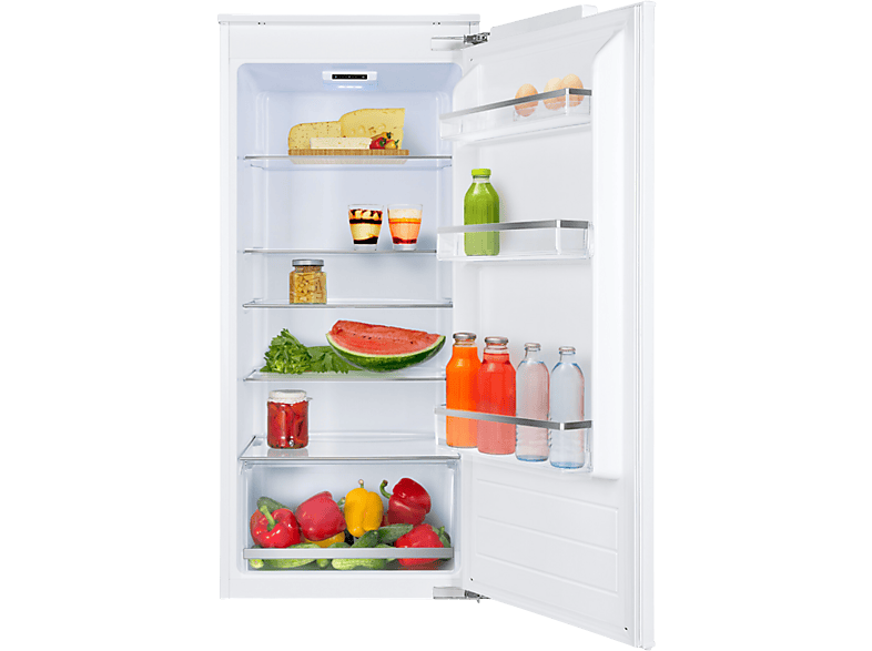 KOENIC KBR 12211 E DOD Einbaukühlschrank (197 l, E, 1221 mm hoch, Weiß )