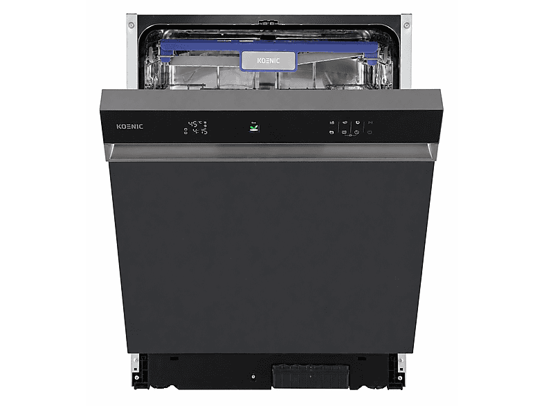 KOENIC KDW 6031-2 B BI Einbau-Geschirrspüler (Einbaugerät, 59,6 cm breit, 42 dB (A), B)