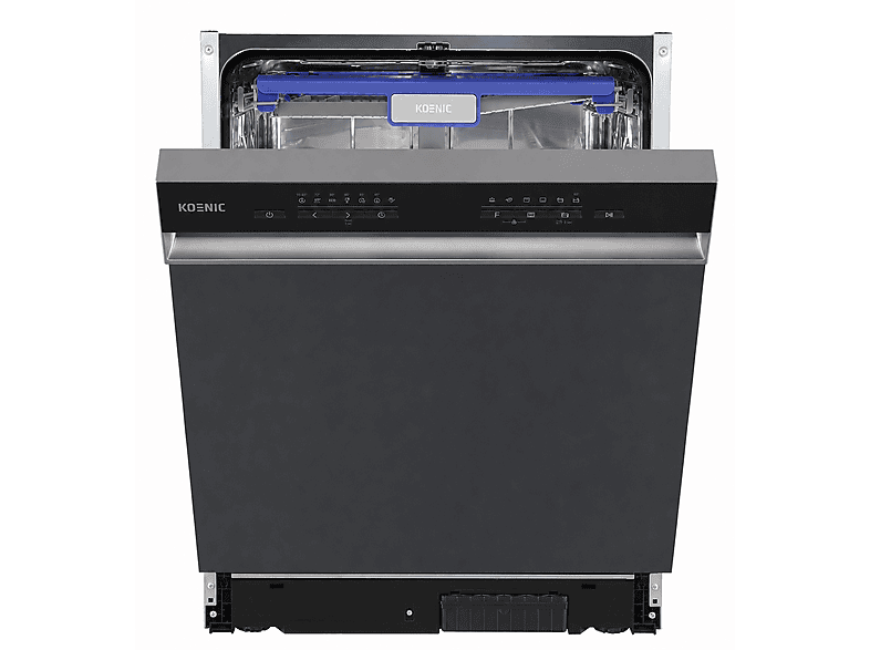 KOENIC KDW 6031-2 C BI Einbau-Geschirrspüler (Einbaugerät, 59,7 cm breit, 44 dB (A), C)