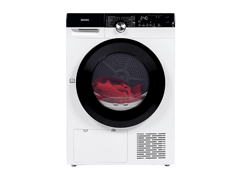 KOENIC KTD 9332 C Wärmepumpentrockner (9 kg, Weiß)