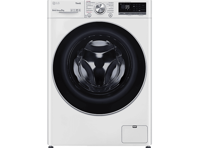 LG F4WV708P1E Waschmaschine (8 kg, 1360 U/Min., A)