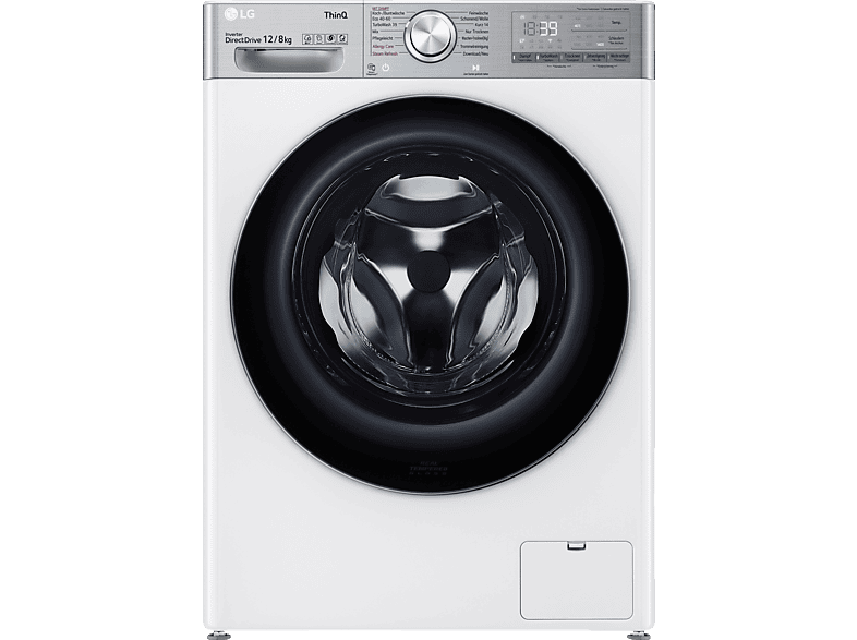 LG V9WD128H2 Waschtrockner (12 kg / 8 kg, 1360 U/Min.)