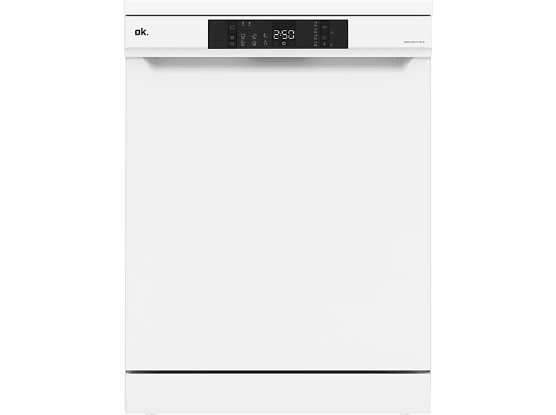 OK. ODW 6041 D FS W Geschirrspüler (Standgerät, 592 mm breit, 49 dB (A), D)