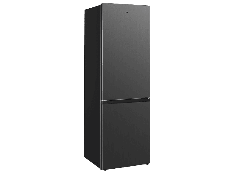OK. OFK 611-1 E NF IN Kühlgefrierkombination (E, 293 l, 1854 mm hoch, Inox)