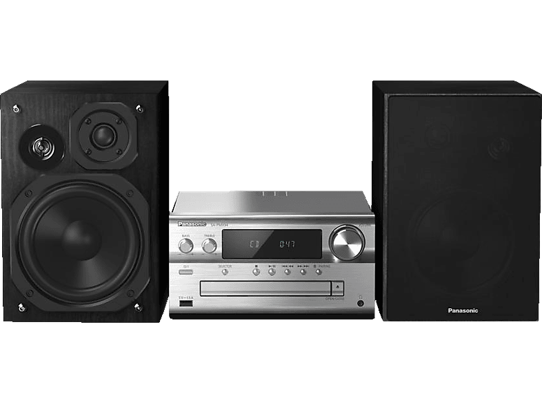 PANASONIC SC-PMX 94 EG-S Kompaktanlage (Silber)