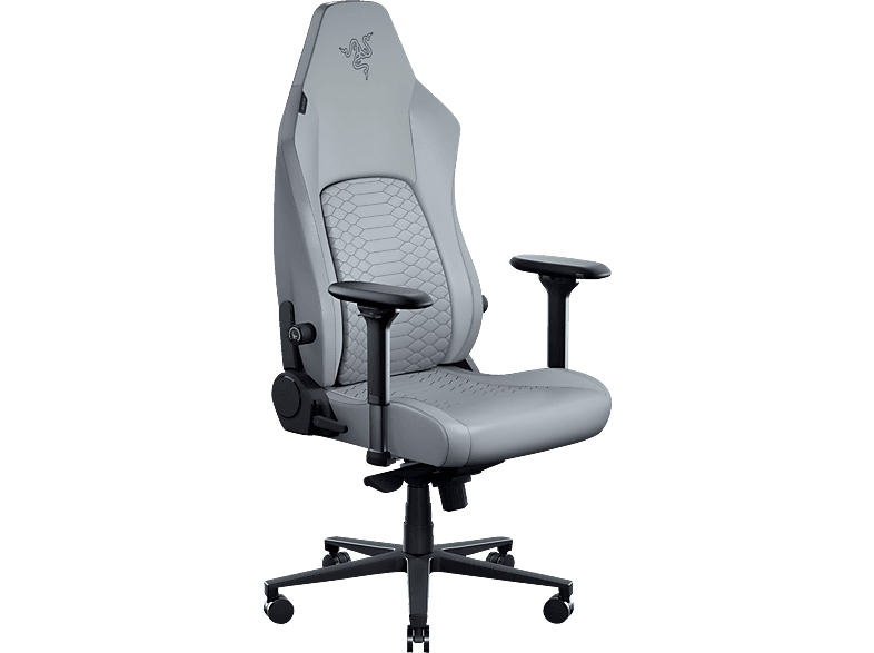 RAZER Iskur V2 X NewGen Ergonom. m. atmungsaktivem Gen-2 EPU-Leder mit Cooltouch Techn. Integrierte Lordosenstütze, Schwarz Gaming Stuhl