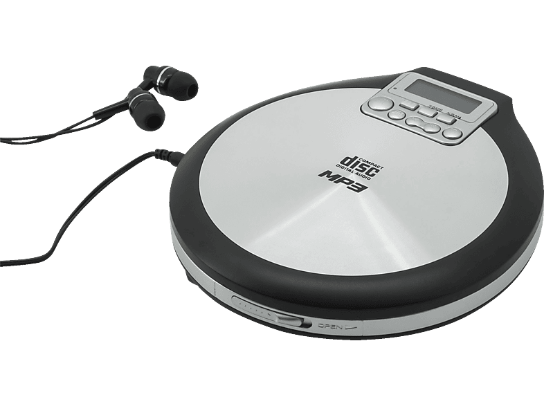 SOUNDMASTER CD9220 Tragbarer CD Player Silber