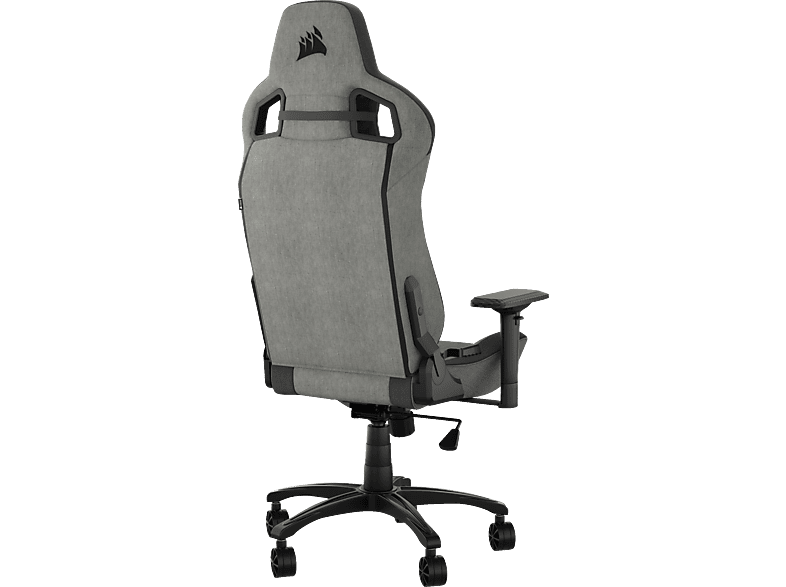 CORSAIR T3 RUSH - Stoffbezug Grau und Anthrazit Gaming Stuhl