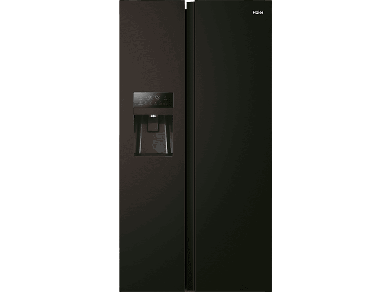 HAIER HSR5918DIPB SBS 90 SERIE 5 Side-by-Side (511 l, D, 1775 mm hoch, Schwarz Matt)
