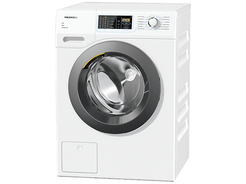 MIELE WDD131 WPS GuideLine Waschmaschine (8 kg, 1400 U/Min., A, Flusenfilter Fremdkörperfilter)