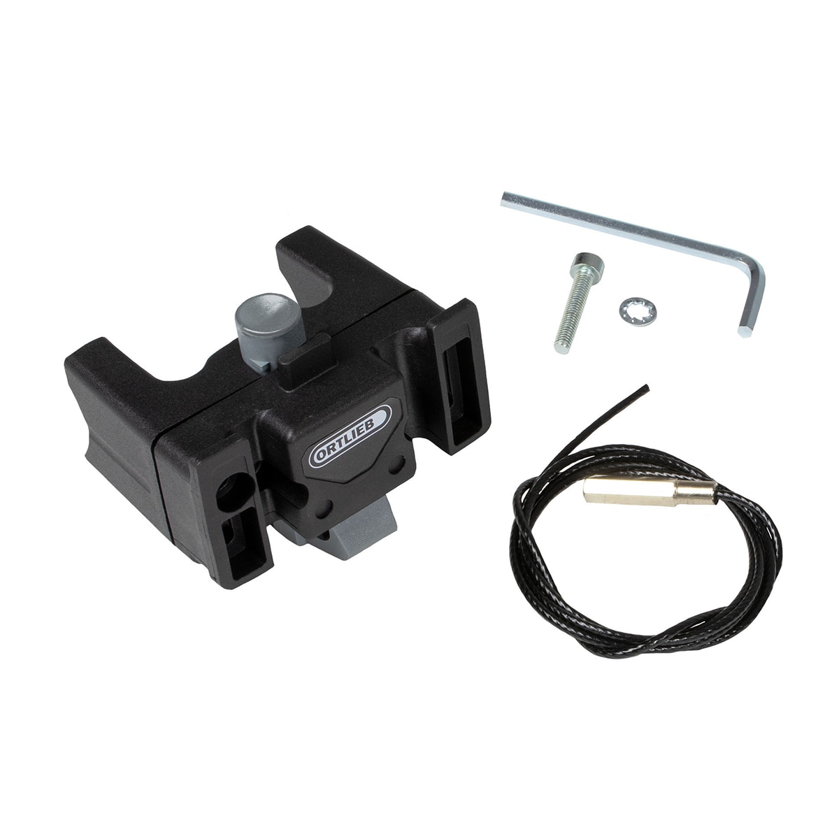 ORTLIEB HANDLEBAR MOUNTING-SET Montageset für Lenkertaschen und Körbe E225