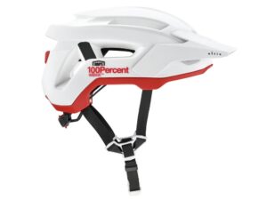 100% Altis helmet L/XL white - sicherer, gut belüfteter Trail-Helm mit Smartshock