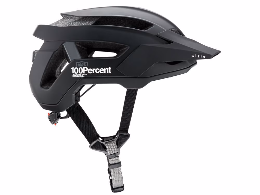 100% Altis helmet XS/S black - sicherer, gut belüfteter MTB-Helm mit SmartShock