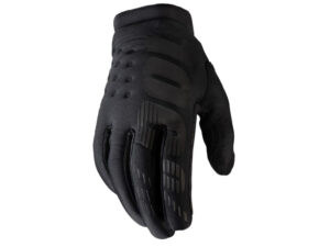 100% Brisker Women's Cold Weather Gloves M black - warmer MTB-Handschuh mit Grip