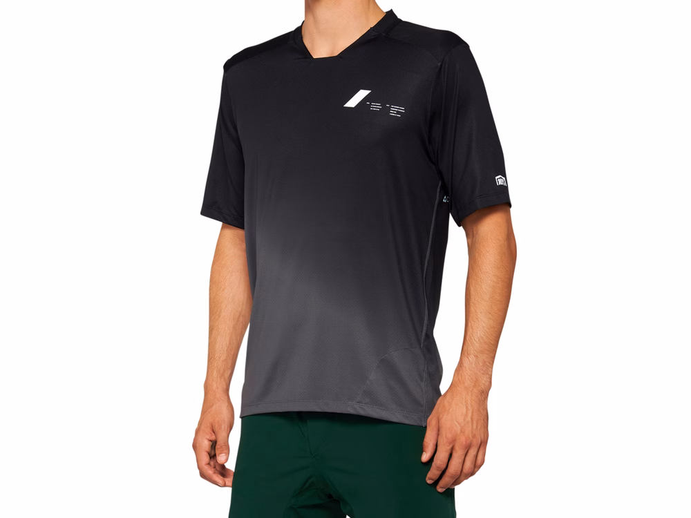 100% Celium Fahrradtrikot (schwarz) Größe:M