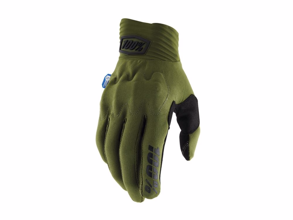 100% Cognito Smart Shock Gloves S Army Green / Black - maximaler Schutz und Kontrolle