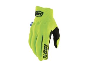 100% Cognito Smart Shock Gloves S Fluo Yellow / Black - maximaler Aufprallschutz & Kontrolle