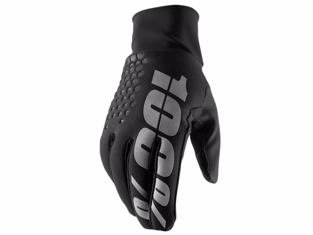 100% Hydromatic Brisker Gloves M black - wasserdichte, warme Bike-Handschuhe