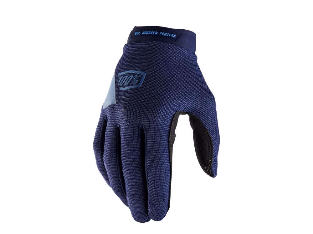 100% Ridecamp Women's Gloves S Navy/Slate - komfortabler MTB-Handschuh mit Touchscreen-Funktion
