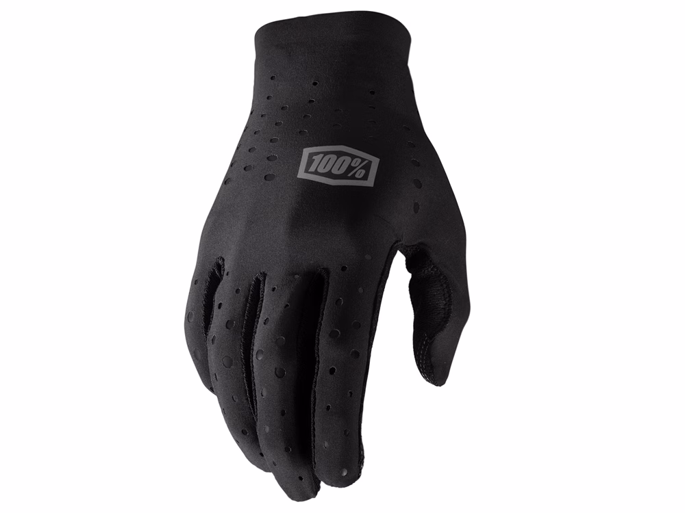 100% Sling Fahrradhandschuhe Damen (lang | schwarz) Größe:L