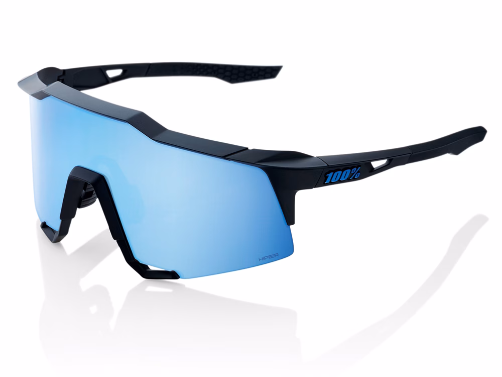 100% Speedcraft Fahrradbrille (mattschwarz)