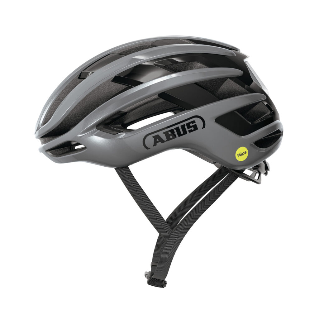 Abus AirBreaker 2.0 MIPS Rennradhelm M/54-58cm graphite silver