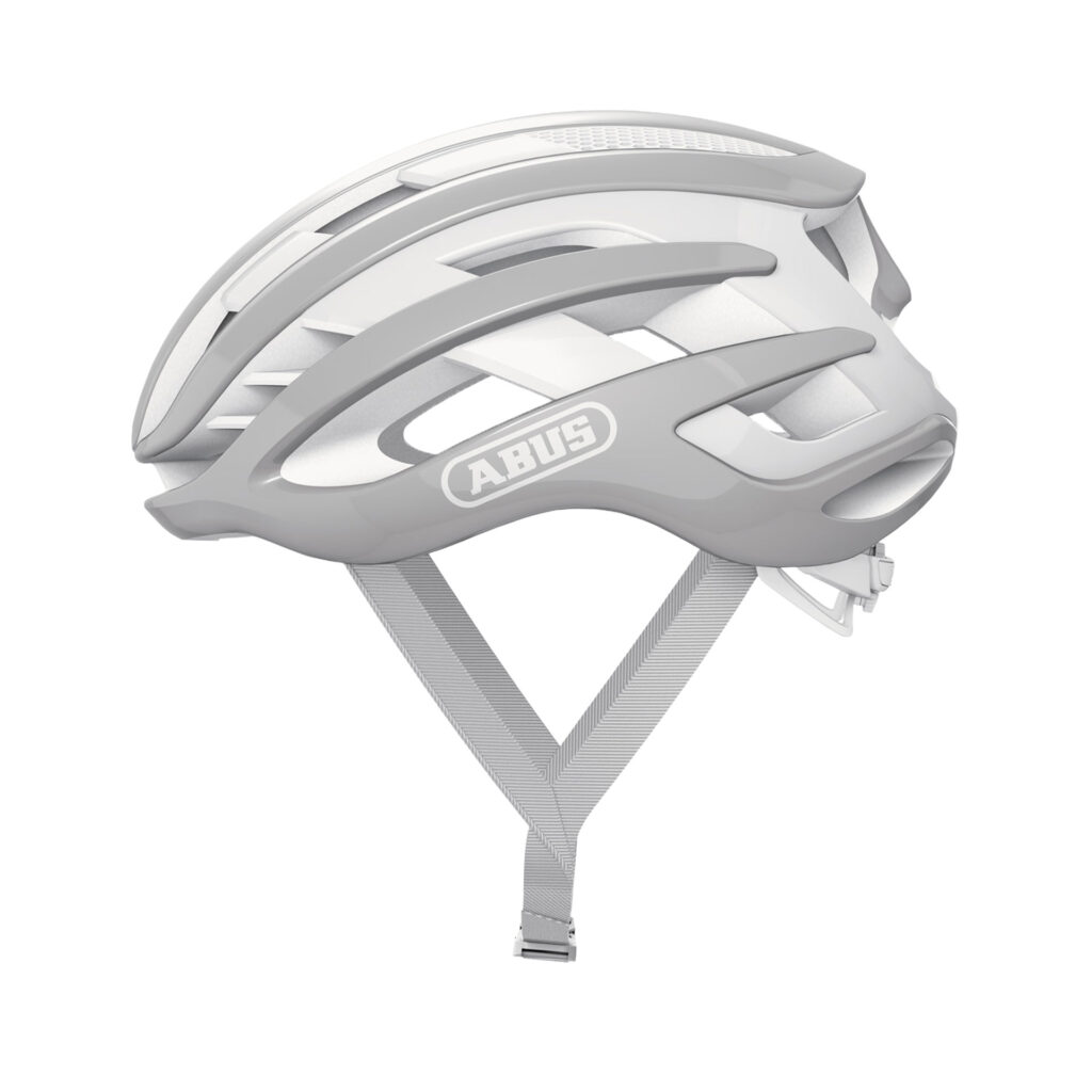 Abus Airbreaker Rennradhelm M/52-58cm pure grey