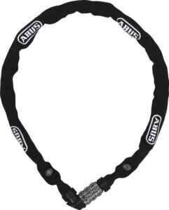 Abus Kettenschloss 1200 Web L 110 cm D 4 mm schwarz
